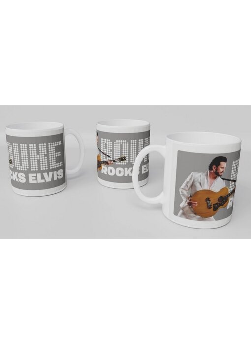 Bouke Rocks Elvis Mok White