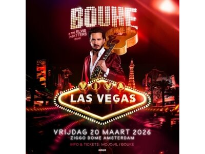 Ticket Bouke & ElvisMatters Band March 20, 2026 Ziggo Amsterdam