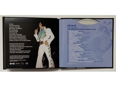 MRS - Elvis On Tour 1974 Amarillo Texas - Deluxe CD Set
