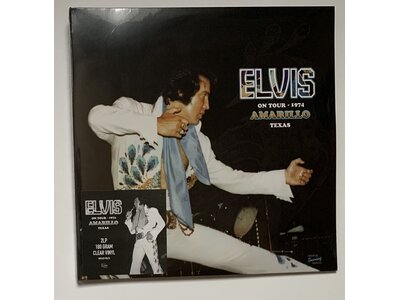MRS - Elvis On Tour 1974 Amarillo Texas - Clear Vinyl 2 LP Set