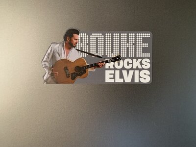 Bouke Rocks Elvis Magneet