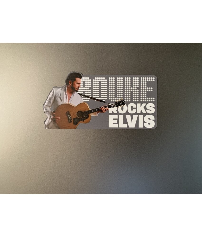 Bouke Rocks Elvis Magneet