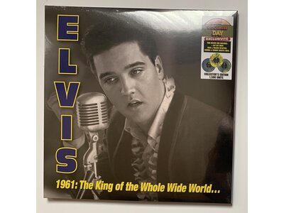 Elvis 1961 The King Of The Whole Wild World On Blue And Yellow Splatter Vinyl RSD  2026 VPI Label 3 LP Set