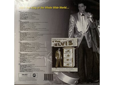 Elvis 1961 The King Of The Whole Wild World On Blue And Yellow Splatter Vinyl RSD  2026 VPI Label 3 LP Set