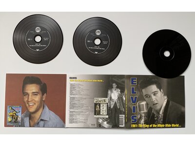 Elvis 1961 The King Of The Whole Wild World On 3 CD Set RSD  2026 VPI Label