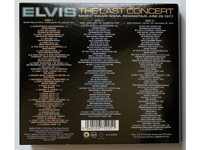 FTD - Elvis The Last Concert - 3 CD-Set