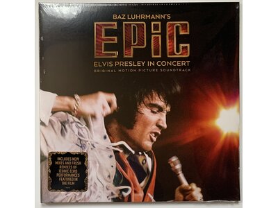 EPiC : Elvis Presley In Concert Original Motion Picture Soundtrack 2 LP Set Black Vinyl