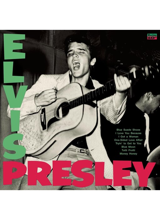 Elvis Presley - His Debut Album On Green 10" Vinyl - 33 RPM Wax Time Label