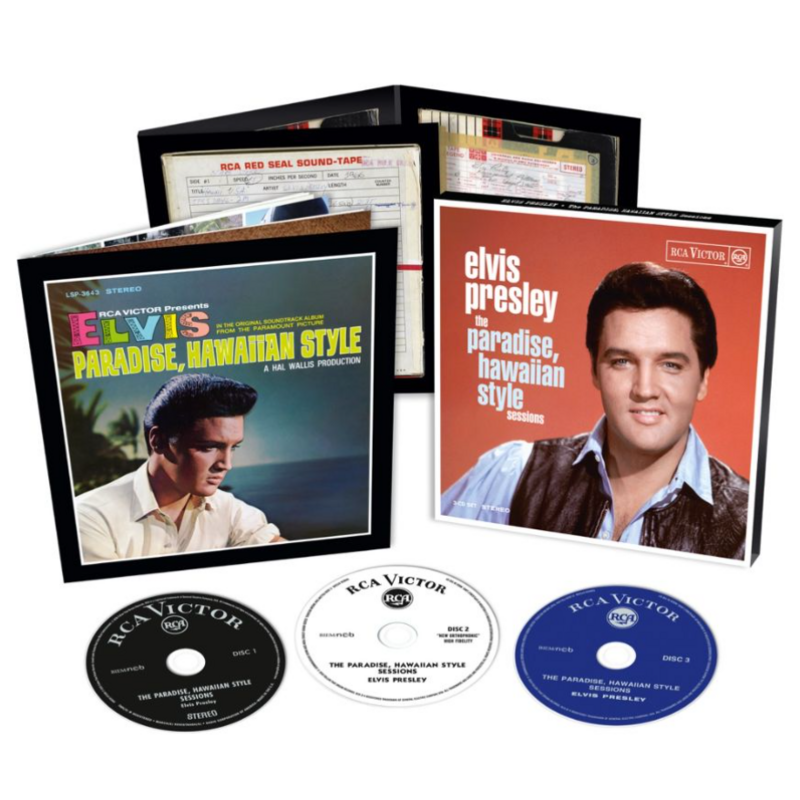 Elvis Presley The Paradise Hawaiian Style Sessions - FTD 3-CD-set