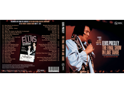 Elvis Presley The Final Show In Lake Tahoe 2 CD Set - Reel Trax Label