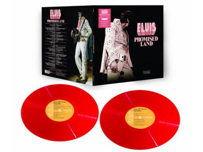 FTD Vinyl - Elvis Promised Land The Companion Album On Red Vinyl