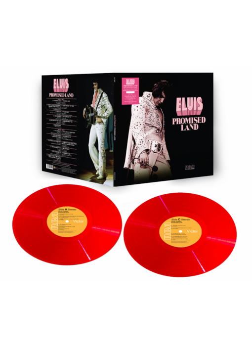 FTD Vinyl - Elvis Promised Land The Companion Album On Red Vinyl