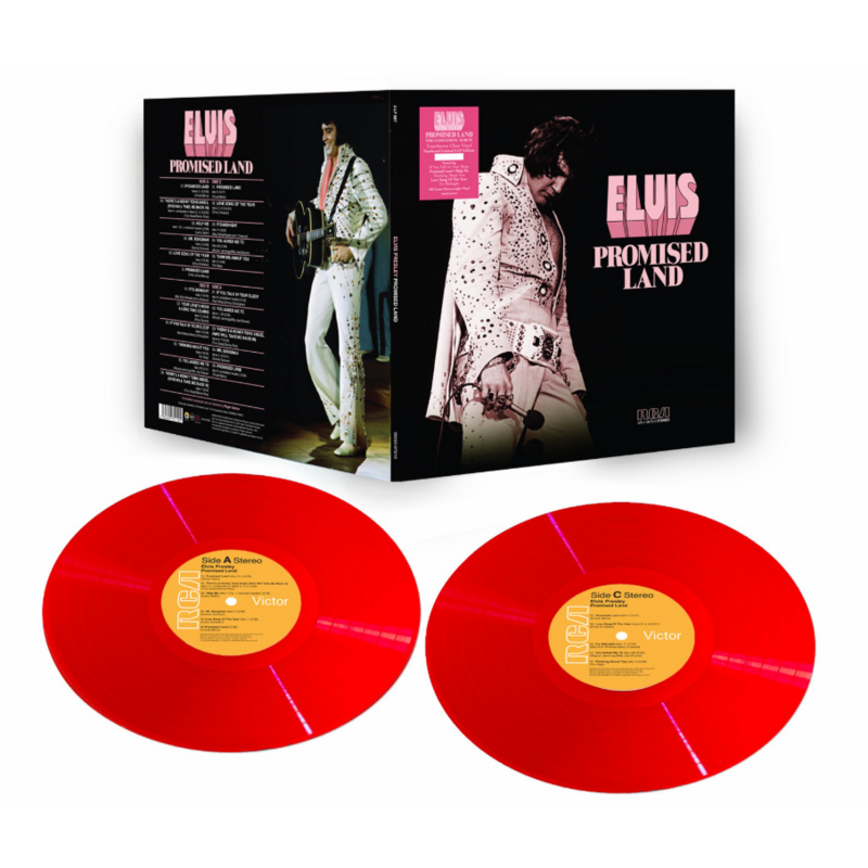 FTD Vinyl - Elvis Promised Land The Companion Album On Red Vinyl