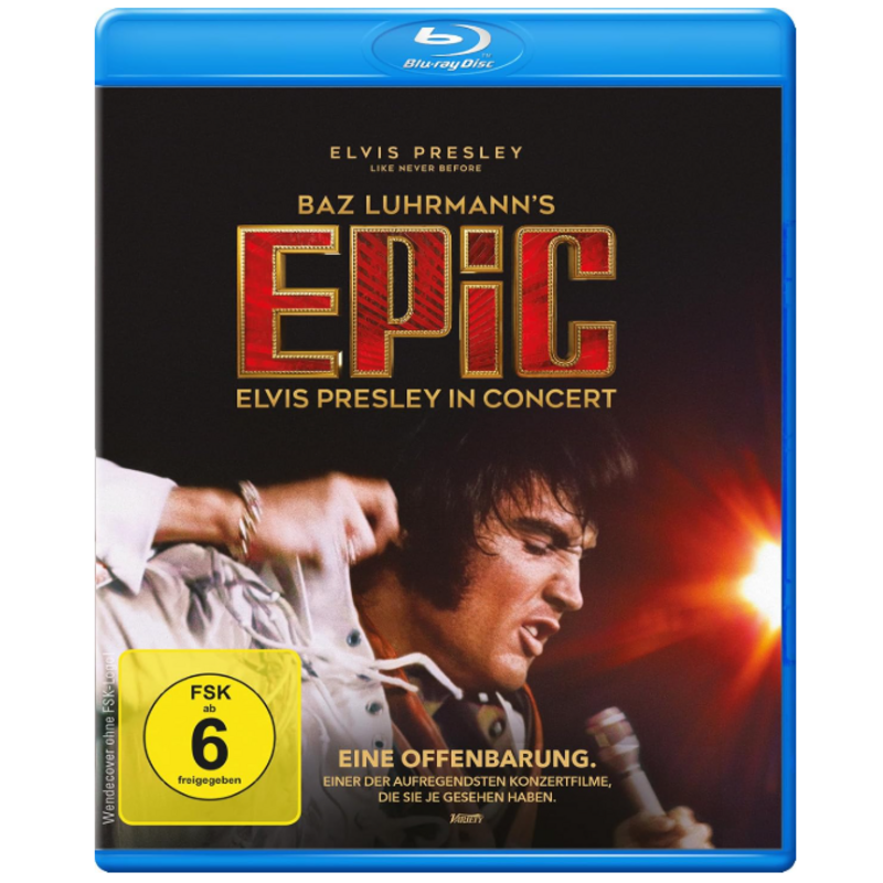 EPiC : Elvis Presley In Concert Original Motion Picture On Blu-Ray - Import
