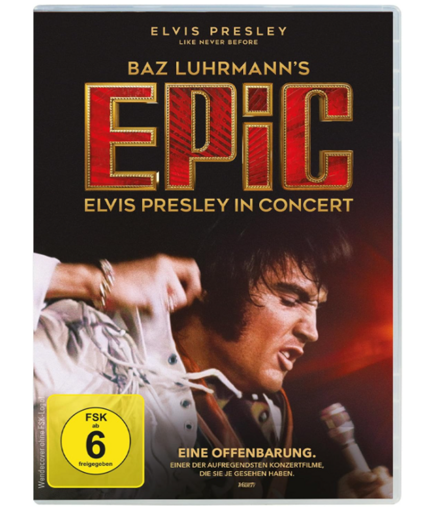 EPiC : Elvis Presley In Concert Original Motion Picture On DVD - Import