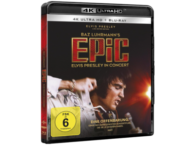 EPiC : Elvis Presley In Concert Original Motion Picture On 4K Ultra HD - Import