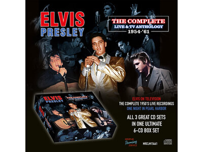 MRS - Elvis Presley The Complete Live & TV Anthology 1954-'61 - 6 CD Set