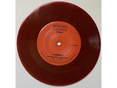 Elvis Presley - Clambake Movie Trailer - Red Vinyl 45RPM Memphis Mansion Label