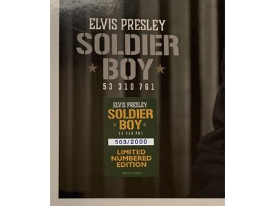 Elvis Presley Soldier Boy 53310761 - FTD Boek