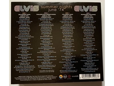 FTD - Elvis Summer Nights June '74 - 4 CD Set