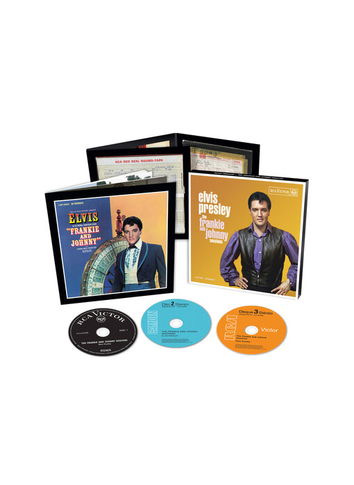 Elvis Presley The Frankie And Johnny Sessions - FTD 3-CD set