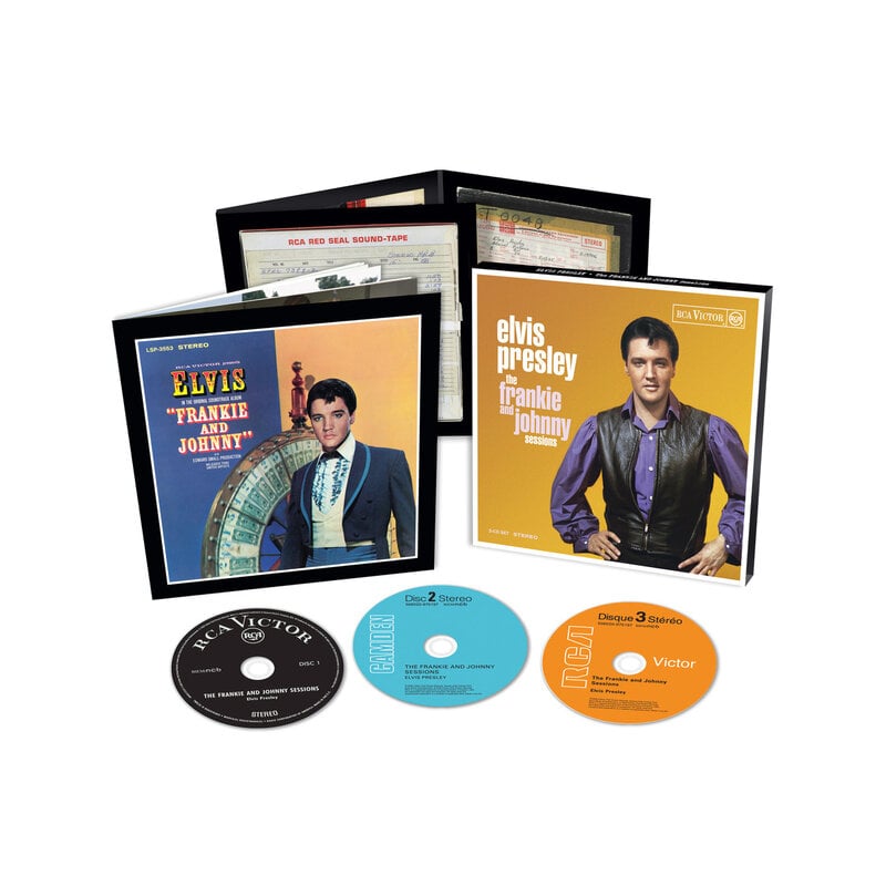 Elvis Presley The Frankie And Johnny Sessions - FTD 3-CD-set