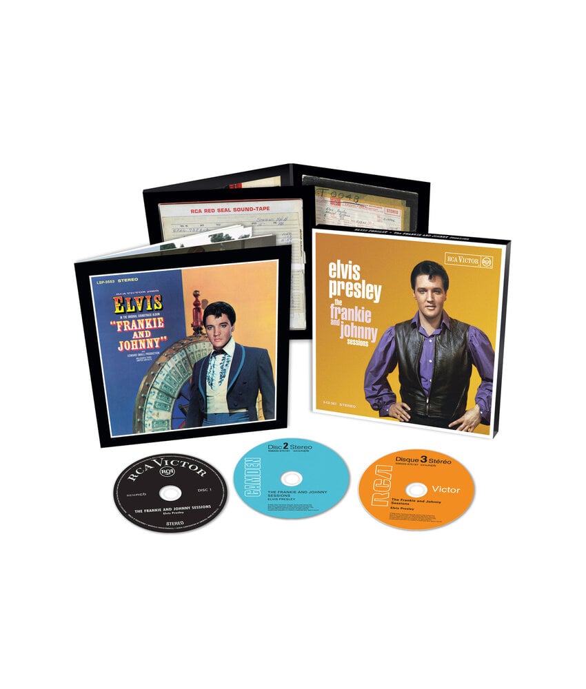 Elvis Presley The Frankie And Johnny Sessions - FTD 3-CD-set