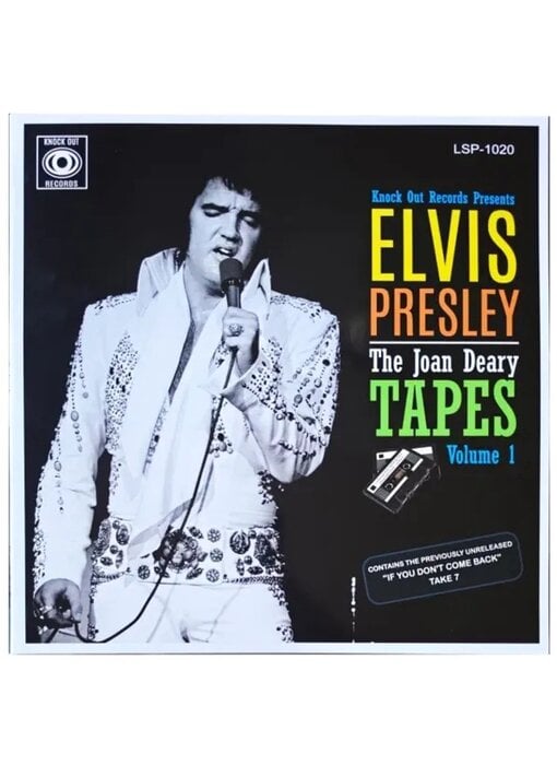 Elvis The Joan Deary Tapes Vol 1 - 2 LP Red Vinyl Set - Knock Out Records Label