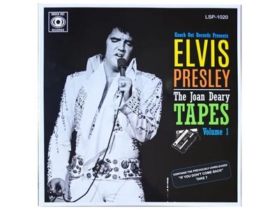 Elvis The Joan Deary Tapes Vol 1 - 2 LP Black Vinyl Set - Knock Out Records Label