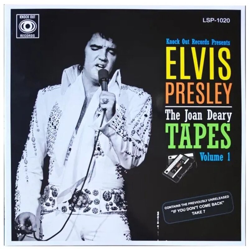 Elvis The Joan Deary Tapes Vol 1 - 2 LP Black Vinyl Set - Knock Out Records Label