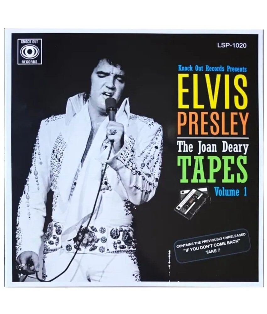 Elvis The Joan Deary Tapes Vol 1 - 2 LP Black Vinyl Set - Knock Out Records Label