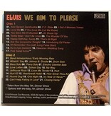 Elvis We Aim To Please 2 CD Set - Knock Out Records Label