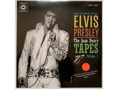 Elvis The Joan Deary Tapes Vol 1 - 2 LP Red Vinyl Set - Knock Out Records Label