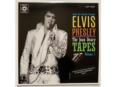 Elvis The Joan Deary Tapes Vol 1 - 2 LP Red Vinyl Set - Knock Out Records Label