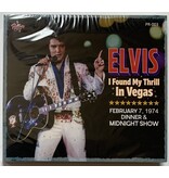 Elvis I Found My Thrill In Vegas 2 CD Set - Panther Records Label