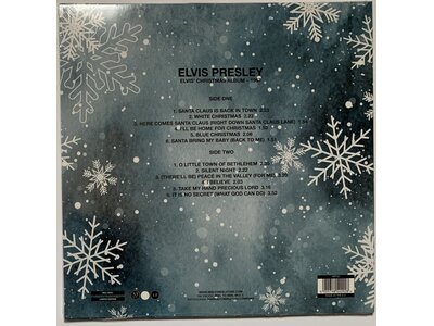 Elvis' Christmas Album Red Vinyl - ReelToReel Label