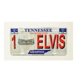 Kenteken - Elvis Rood Relief - Graceland