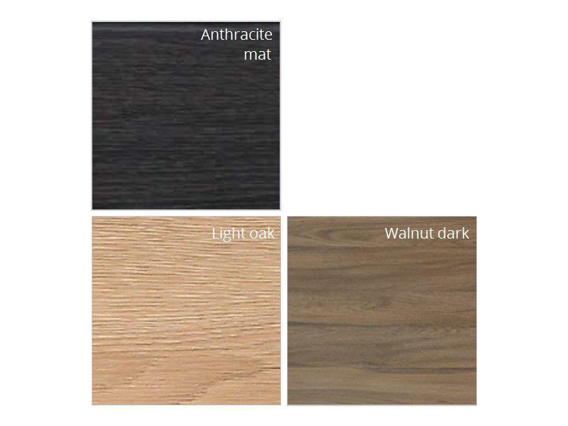 Badkamerkast " Atria L walnut dark "