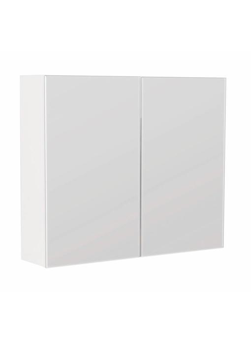 Spiegelkast " Avior 75 x 62 glossy white "