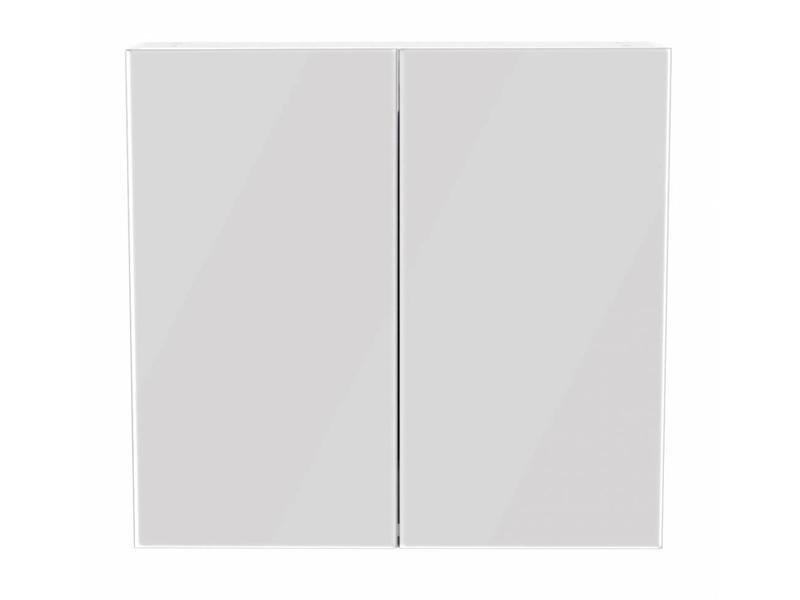 Spiegelkast " Chara 66 x 62 glossy white "