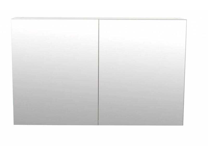 Spiegelkast " Gemini 100 x 62 glossy white "