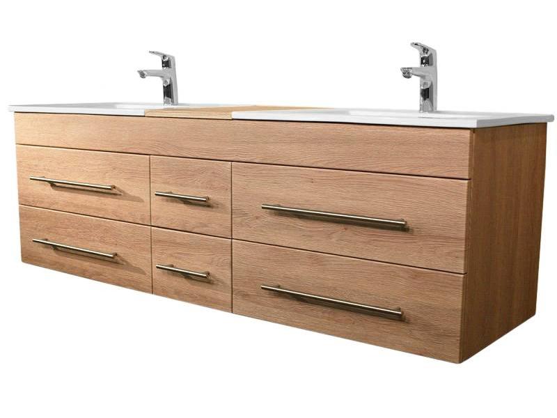 Badkamermeubel " Wega XL light oak "