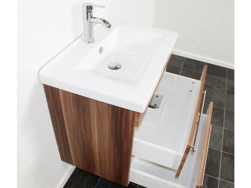 Badkamermeubel " Shaula 65 walnut "