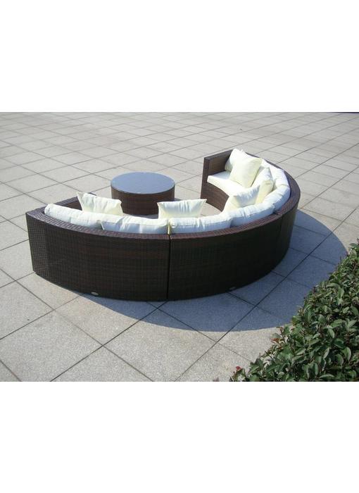 Loungeset " Skylounge Bruin "