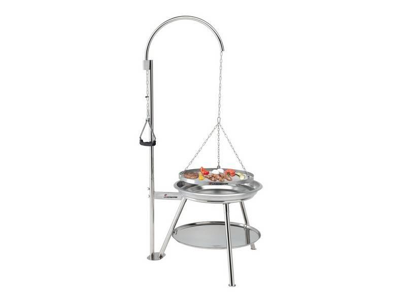 Barbecue " Tripod Swing Geos RVS "