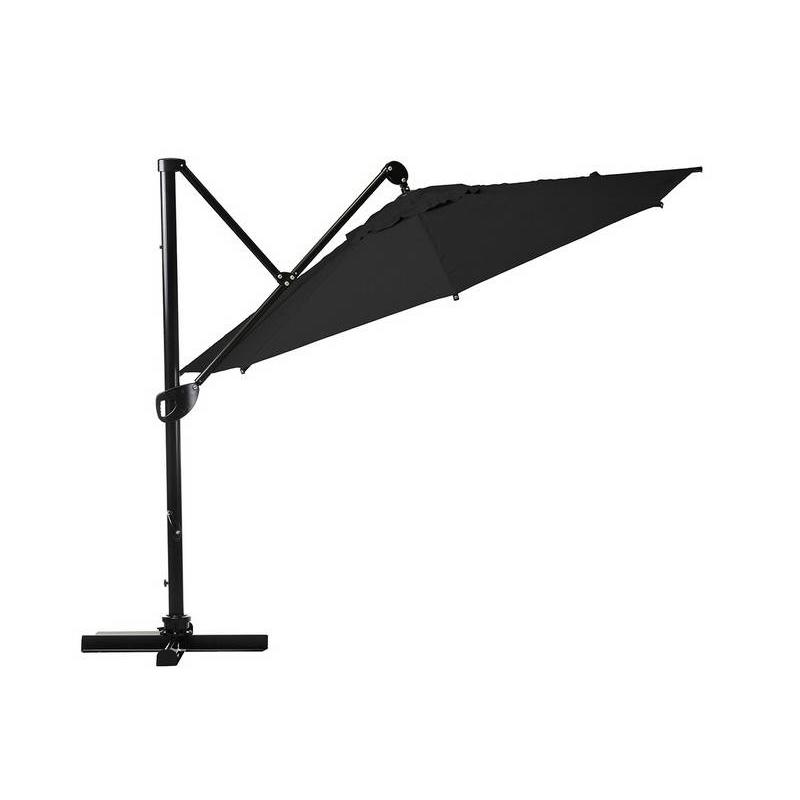 Parasol " Fehmarn 3,5 m Zwart "