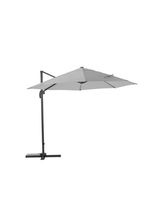 Parasol " Juist 3,0 m Grijs "