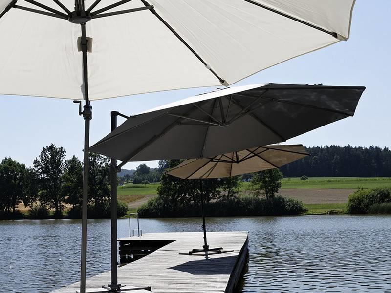 Parasol " Juist 3,0 m Taupe "