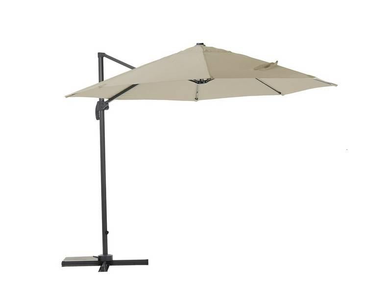 Parasol " Juist 3,0 m Taupe "