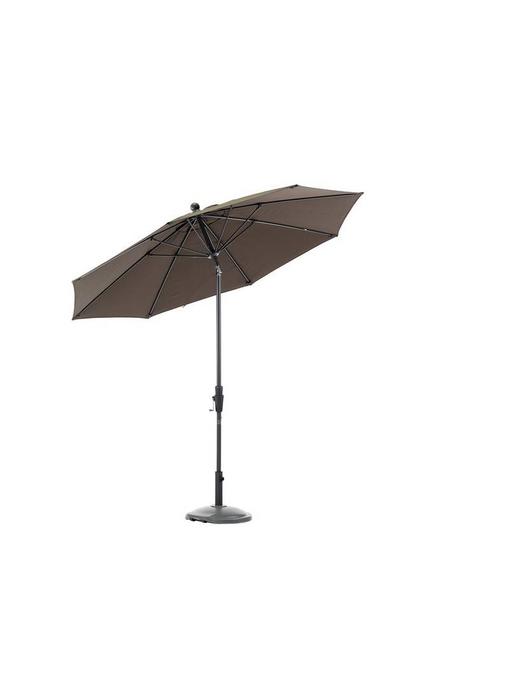 Parasol " Hiddensee 2,7 m Bruin "